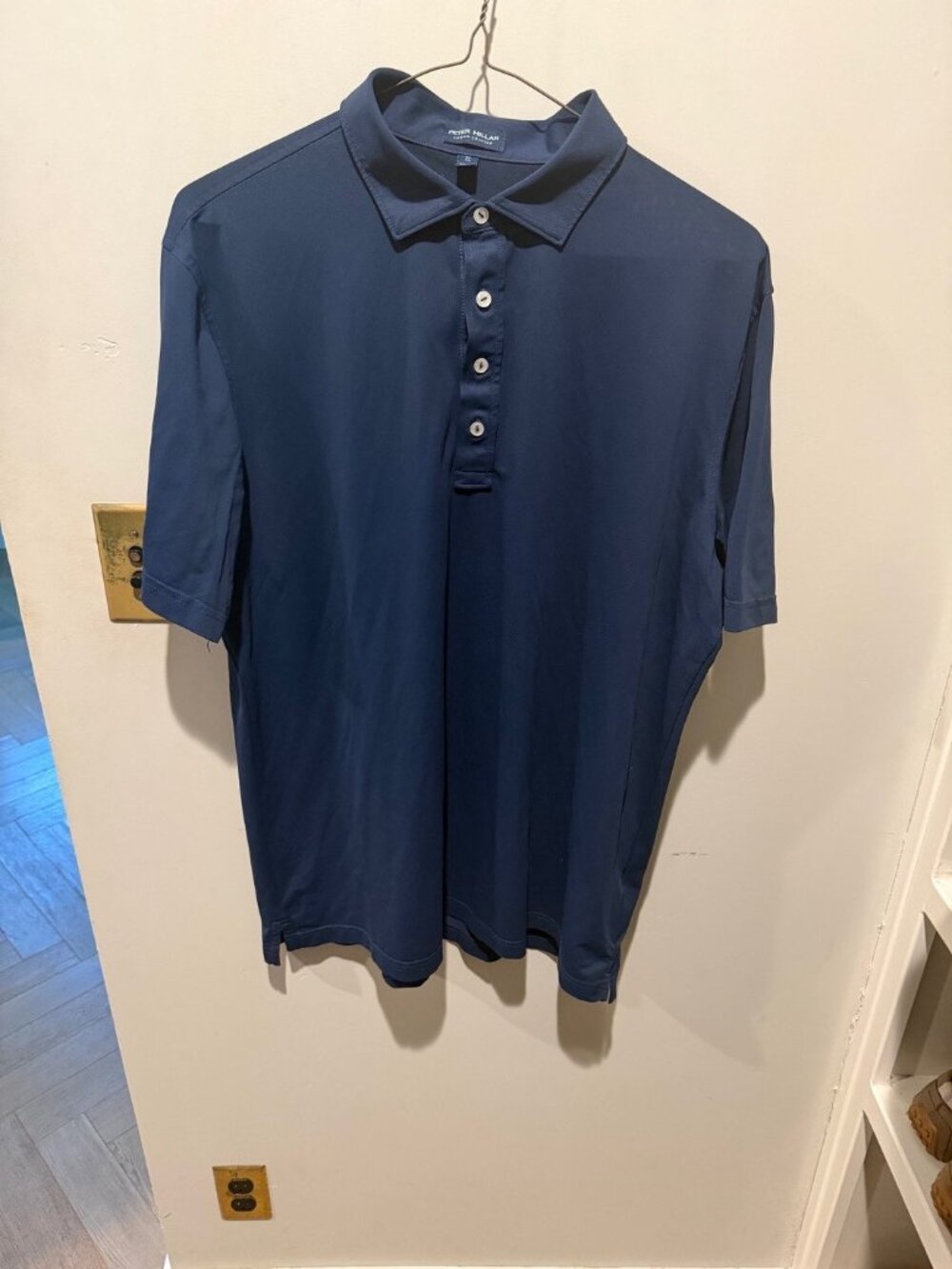 Peter Millar Crown Crafted Navy Performance Polo – Men's XL